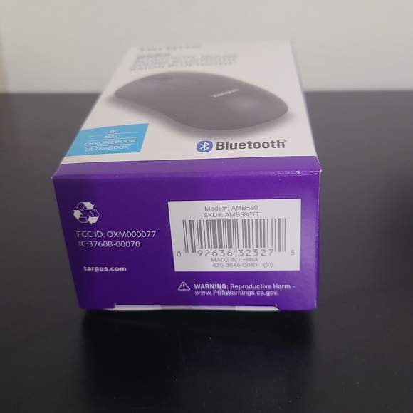 Targus B580 Bluetooth Mouse - Picture 5 of 5